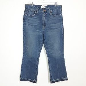 Madewell Retro Crop Bootcut High Rise Jeans